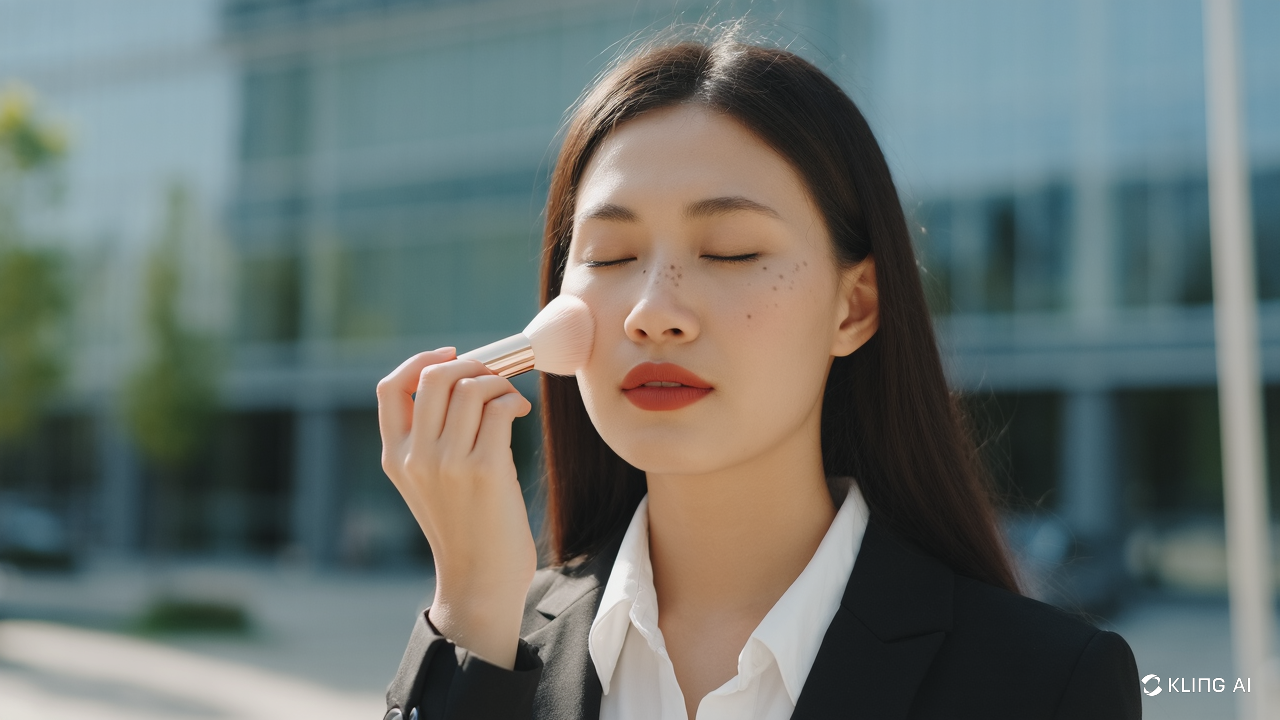 การใช้เครื่องสำอาง