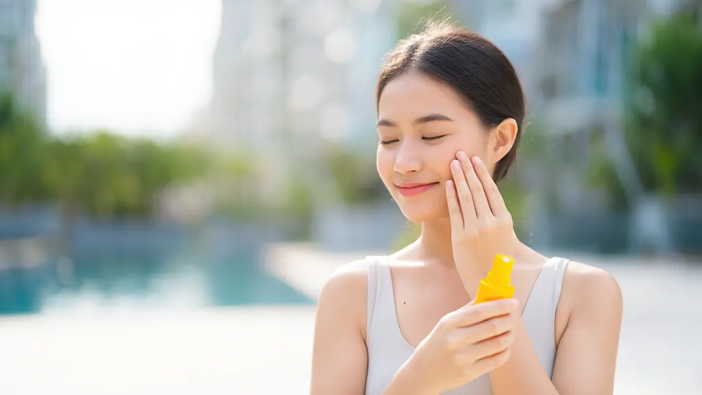 ใช้กันแดดอย่างถูกต้อง