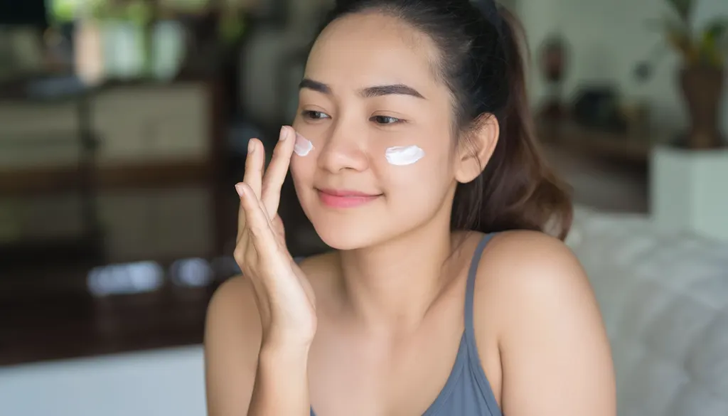 การใช้ครีมบัวหิมะ