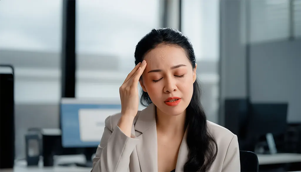 รู้สึกร้อนวูบววาบ