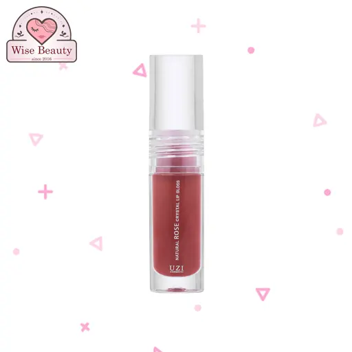 UZI Natural Rose Crystal Lip Gloss 02 UZI Natural Rose Crystal Lip Gloss 02