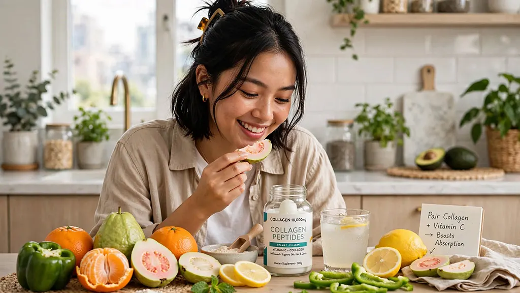 thai_woman_collagen_fruits